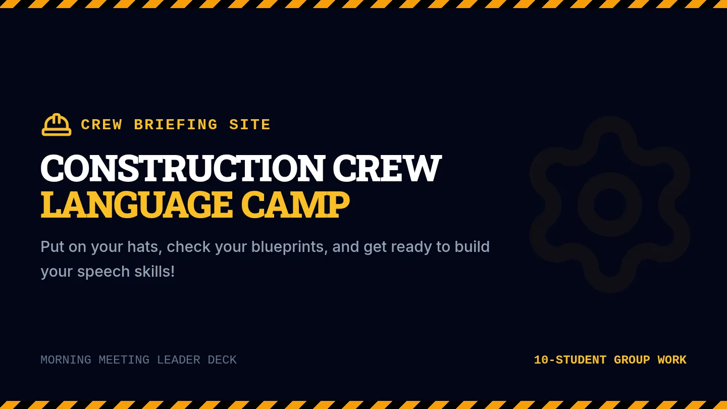Morning Crew Slides