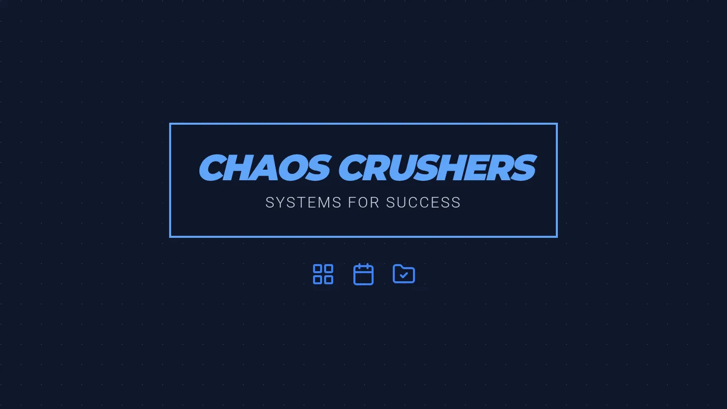 Chaos Crushers Slides