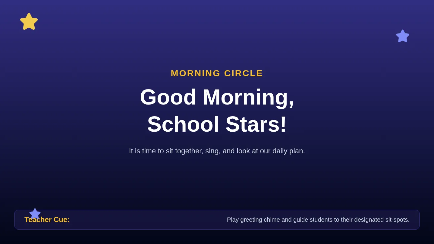 Circle Star Slides