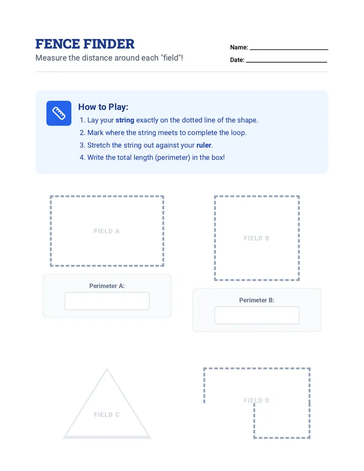 Fence Finder Activity