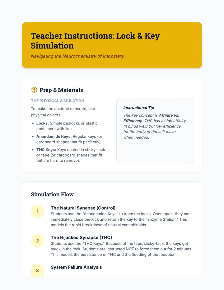 Lock and Key Teacher Guide