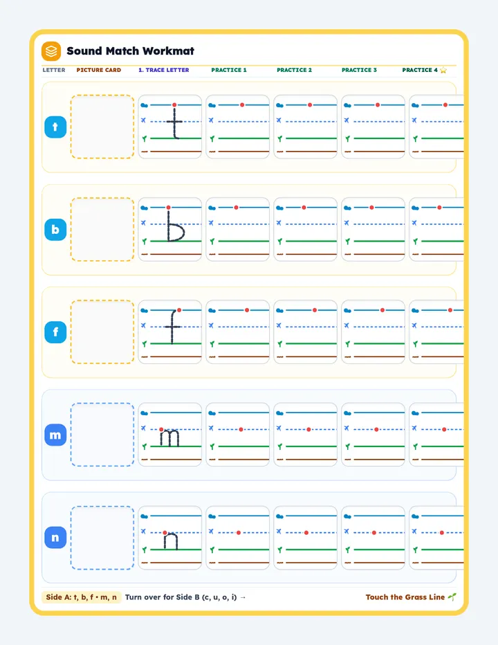 Sound Match Workmat