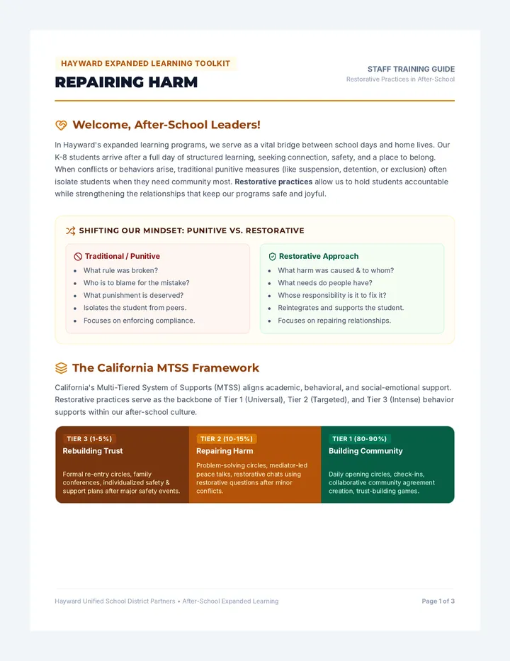 Restorative Practices Guidebook