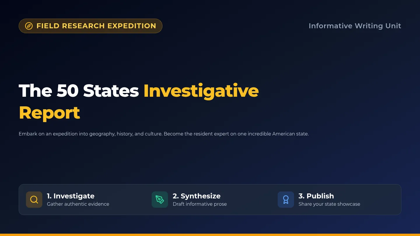 Expedition Launch Slides