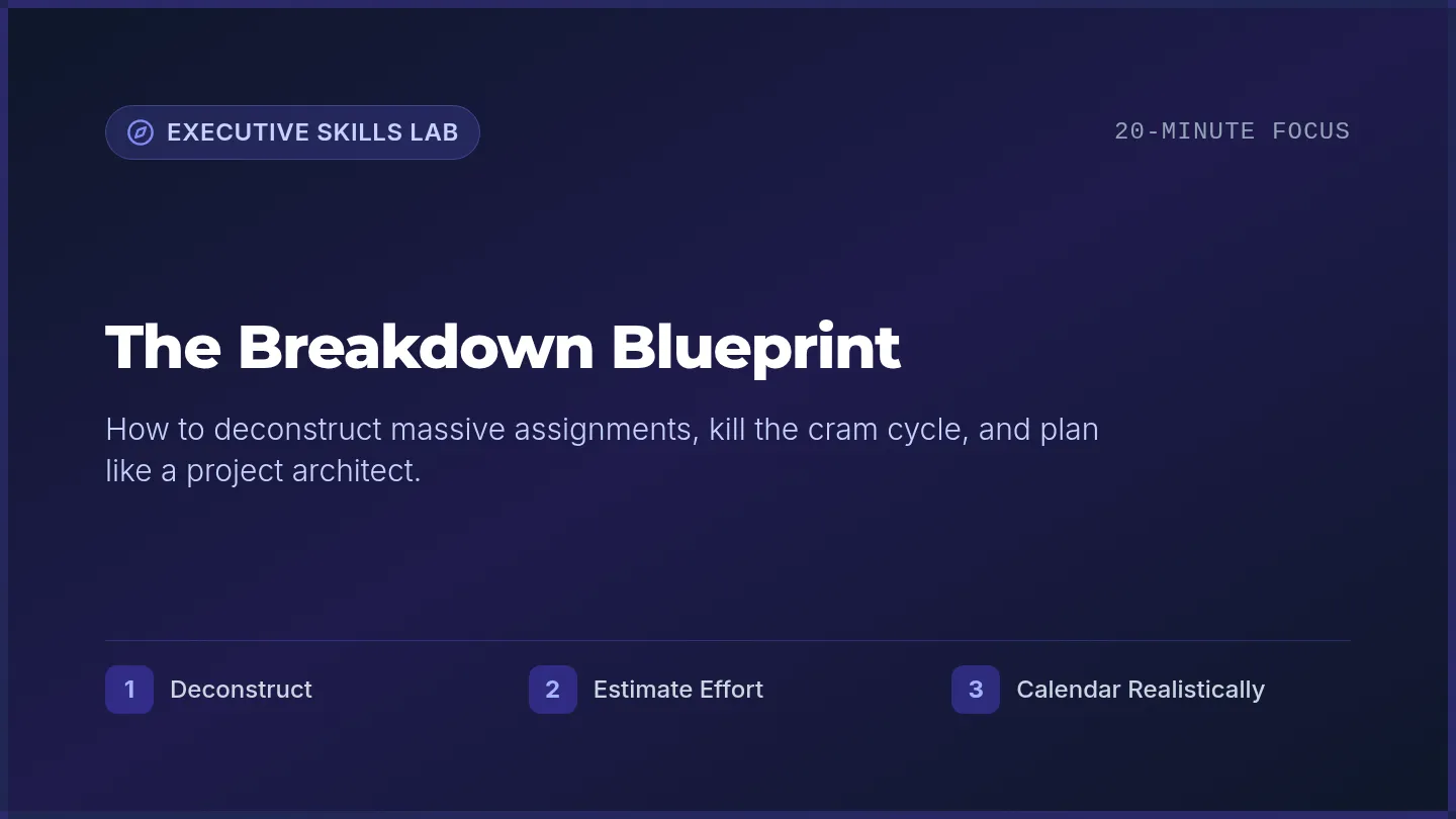 Breakdown Blueprint Slides