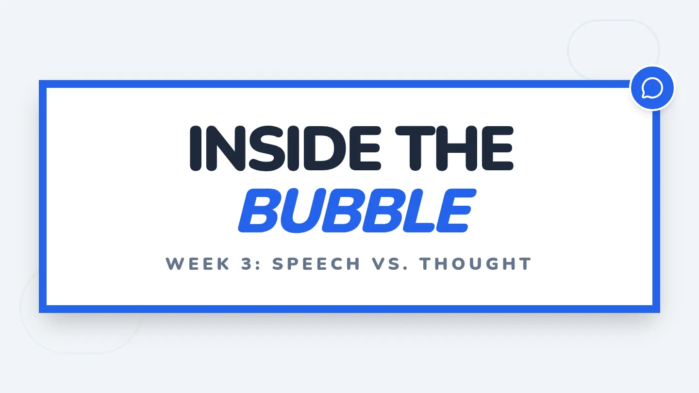 Speech Thought Slides