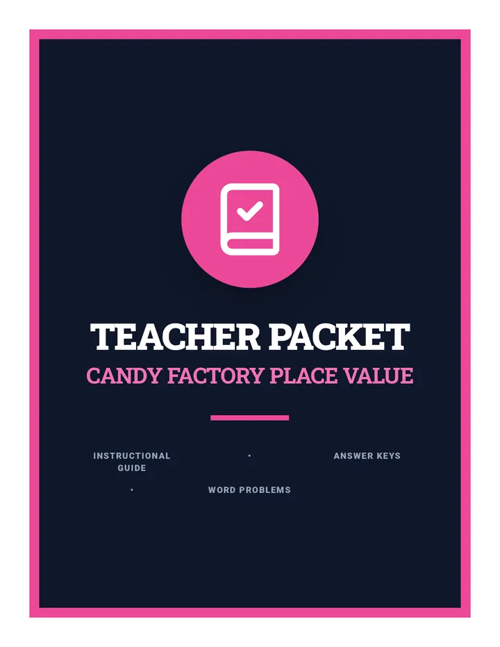 Candy Factory Teacher Guide