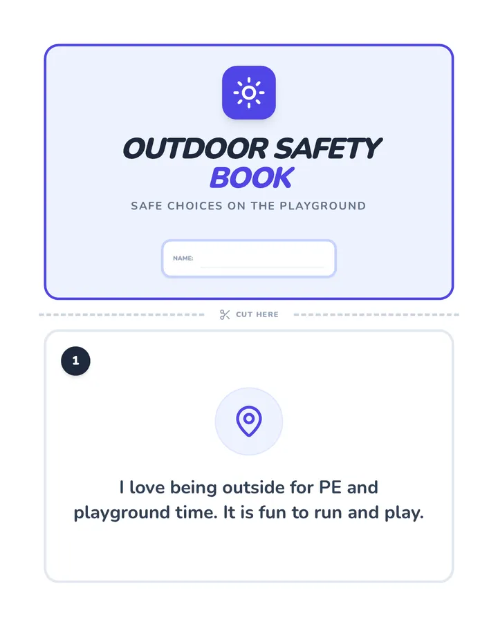 Outdoor Safety Book