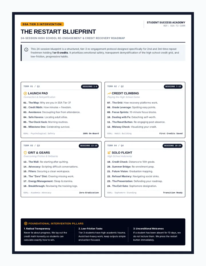 Restart Curriculum Map