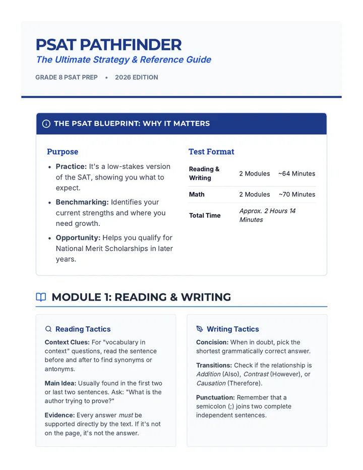 Pathfinder Study Guide