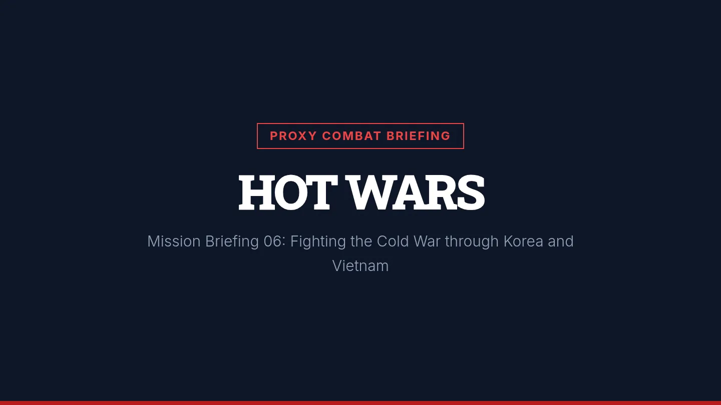 Hot Wars Slides