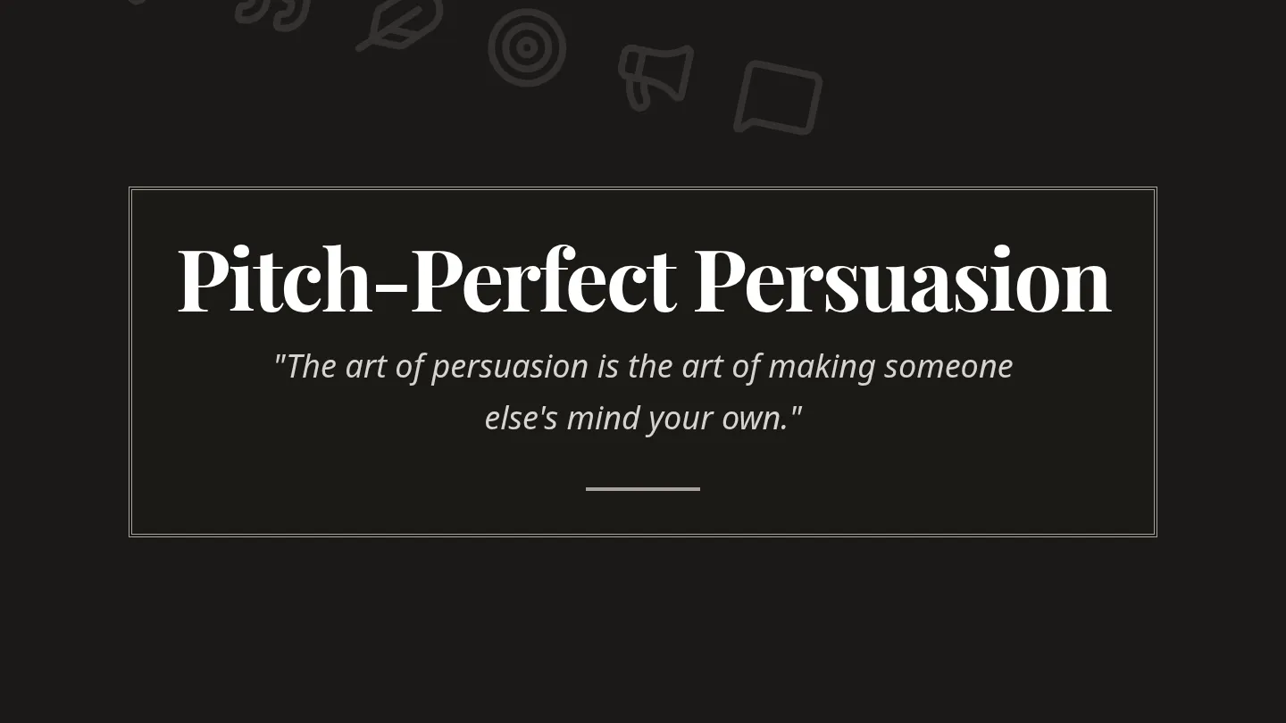 Persuasion Power Slides