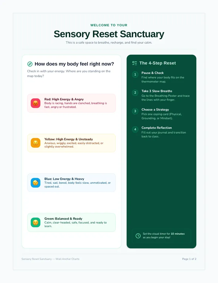 Reset Sanctuary Coping Posters
