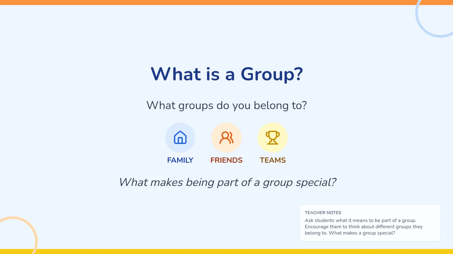 We Belong Together Slides