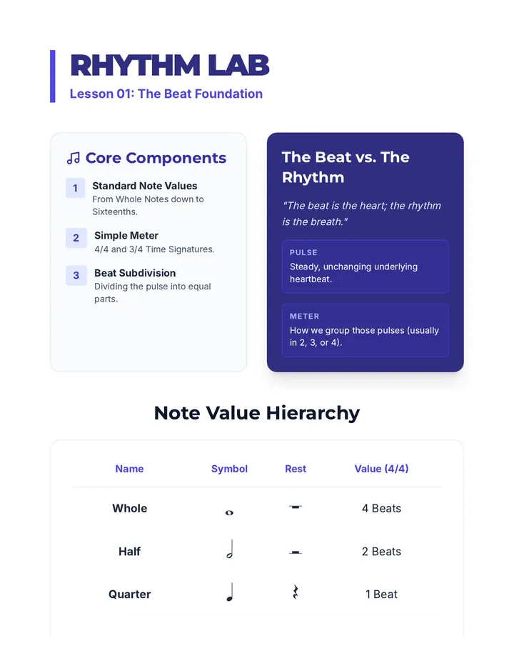 Rhythm Lab Handout