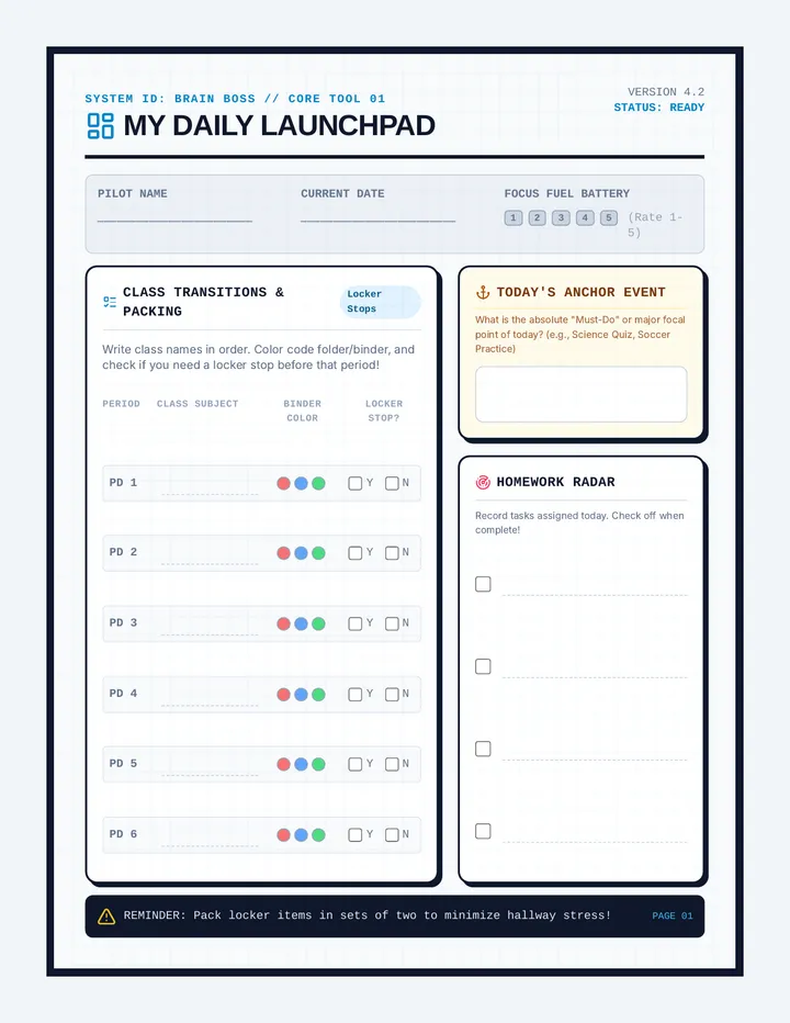 Mission Control Planner