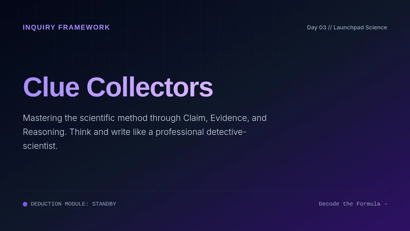 Clue Collectors Slides