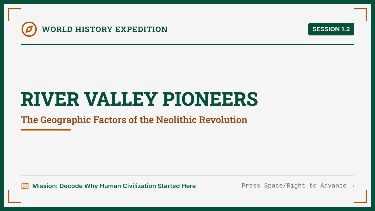 River Valley Pioneers Slides