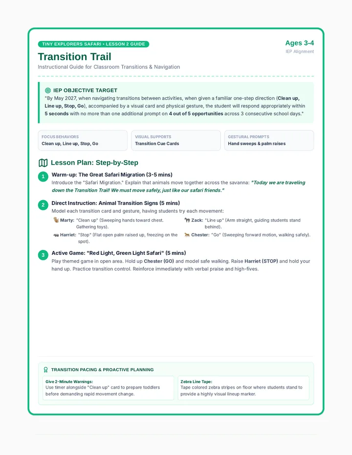 Safari Transition Guide