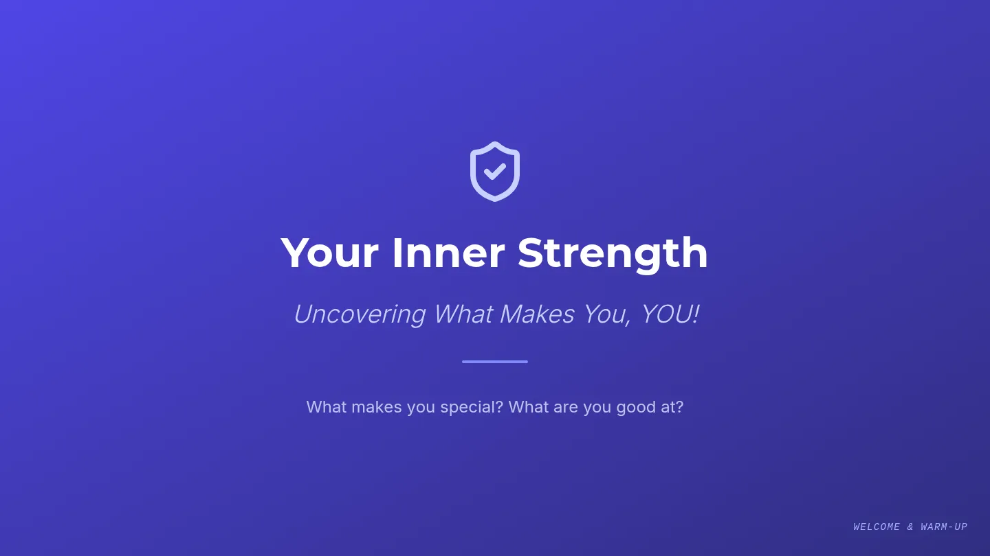 Inner Strength Slides