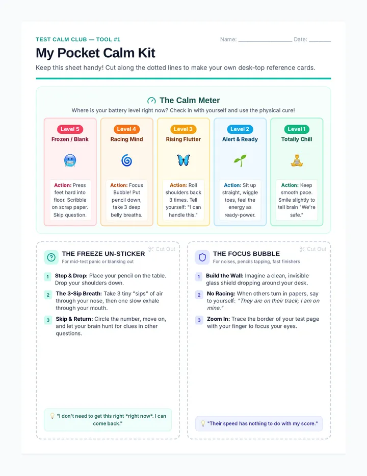 Calm Cards Desk Reference