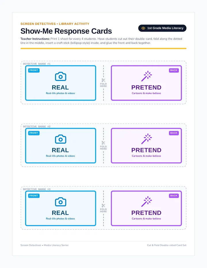 Show Me Response Cards