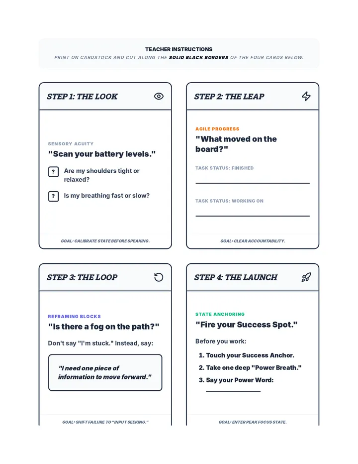 Project Pulse Stand-Up Cards