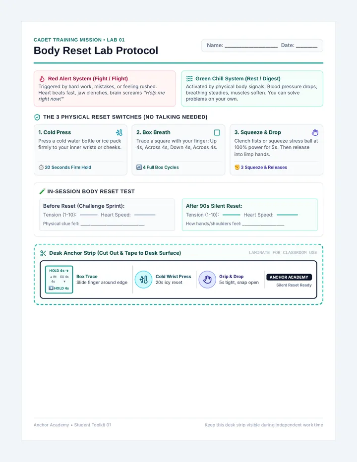 TIPP Toolkit Student Sheet