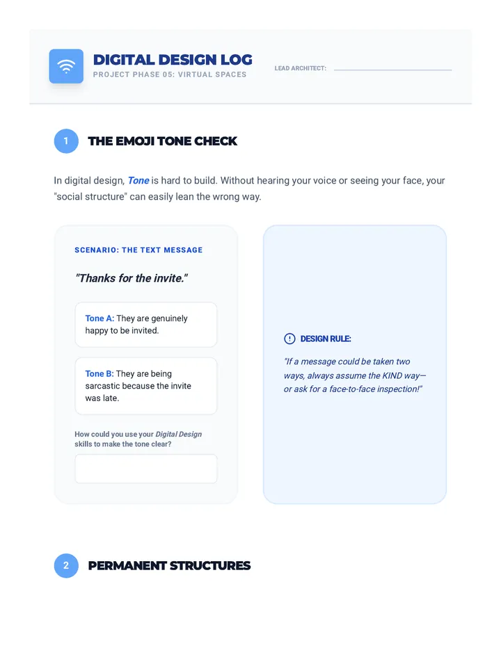 Digital Design Worksheet