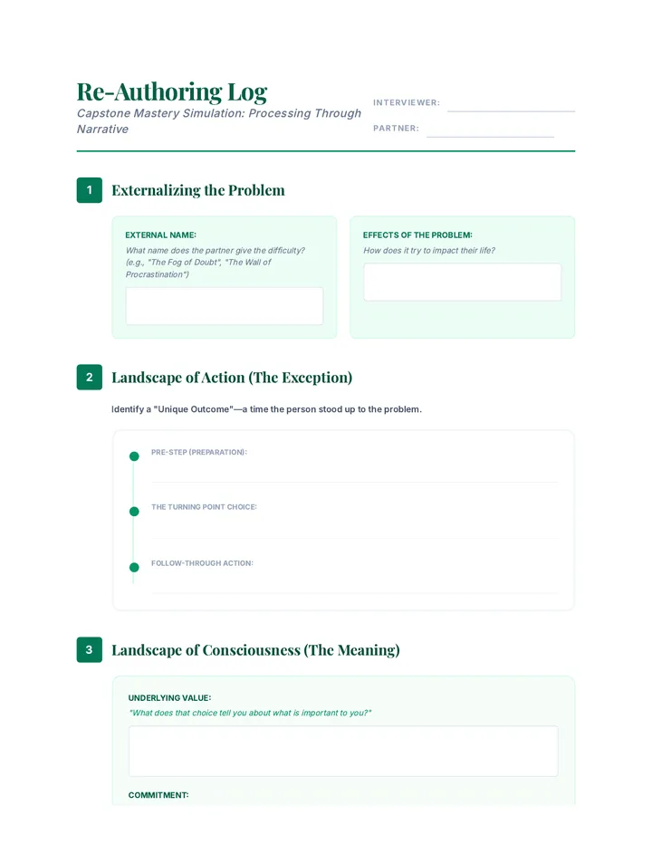 Re-Authoring Conversation Log