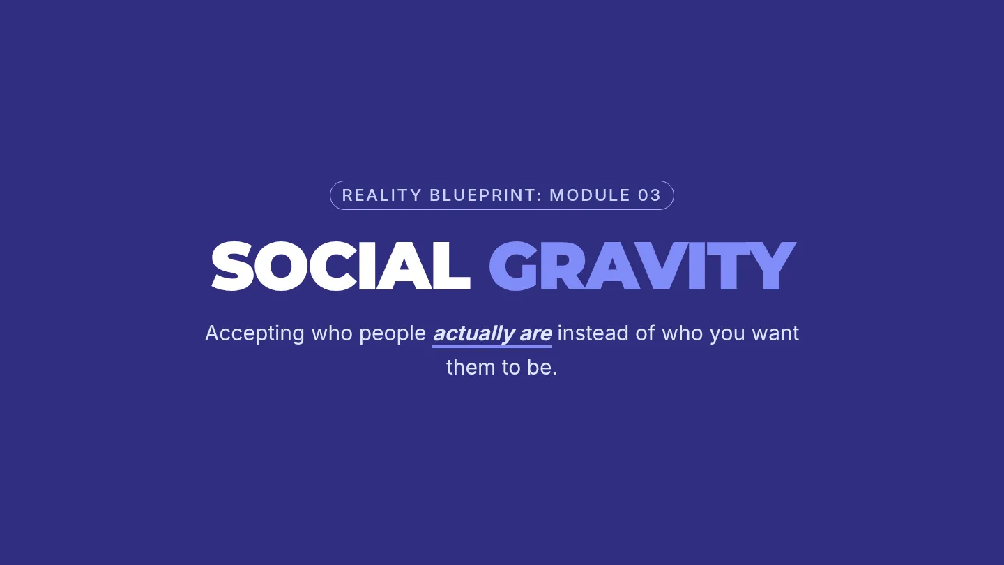 Social Gravity Slides