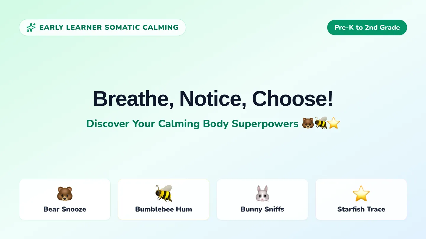 Breathe Notice Choose Slides