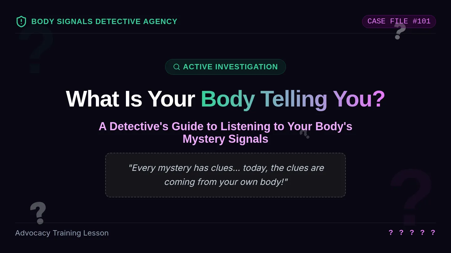 Body Signals Slides