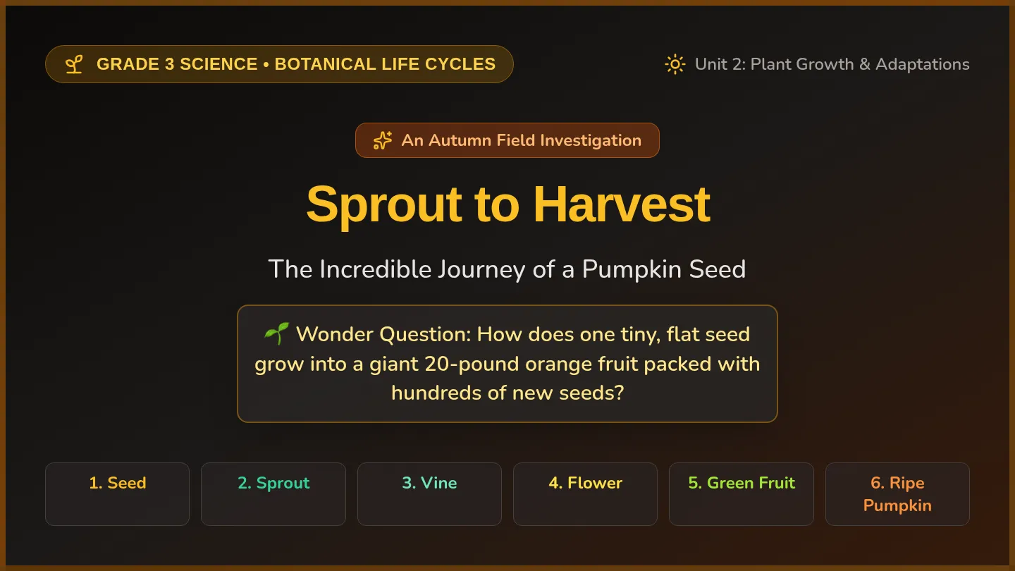 Sprout to Harvest Slides