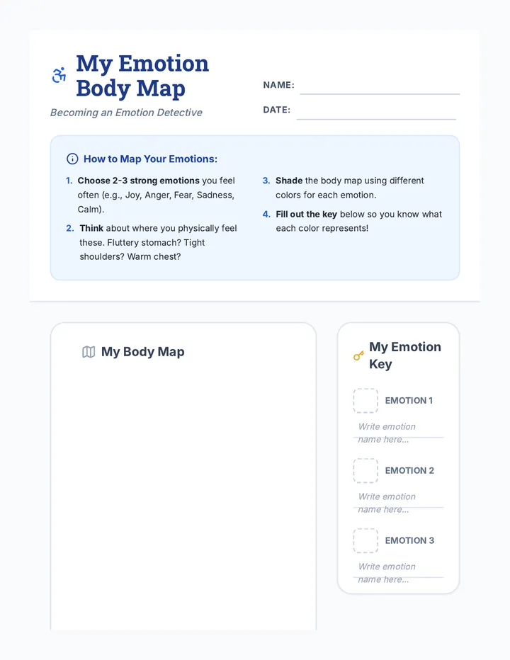 Emotions Body Map.pdf Emotion Body Map • Lesson • Lenny.com