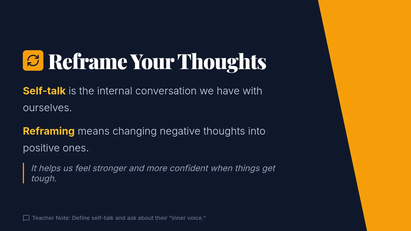 Reframe Your Thoughts Presentation