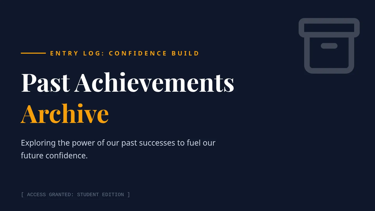 Past Achievements Archive Slide Deck