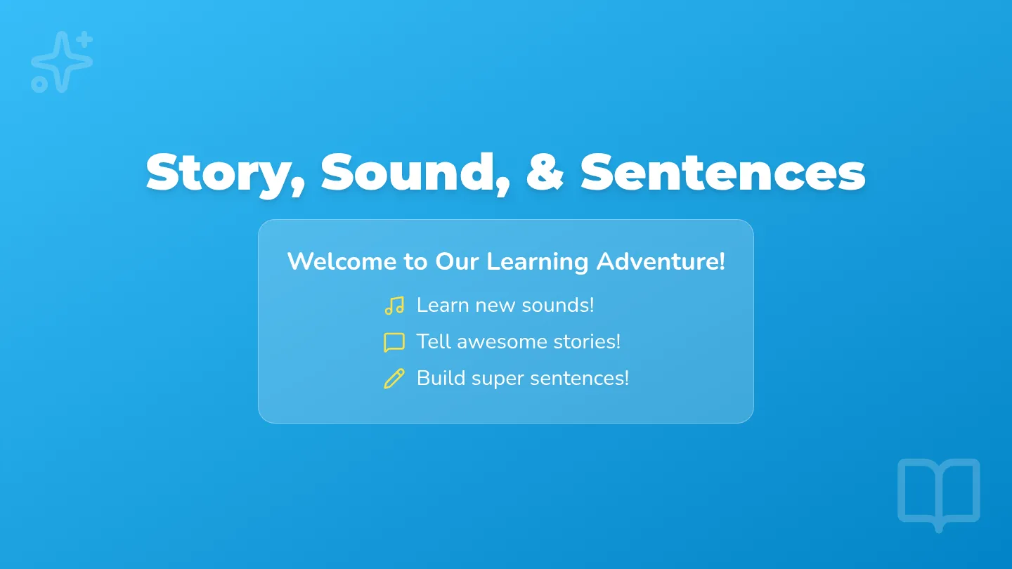 Story Sound Sentences Presentation