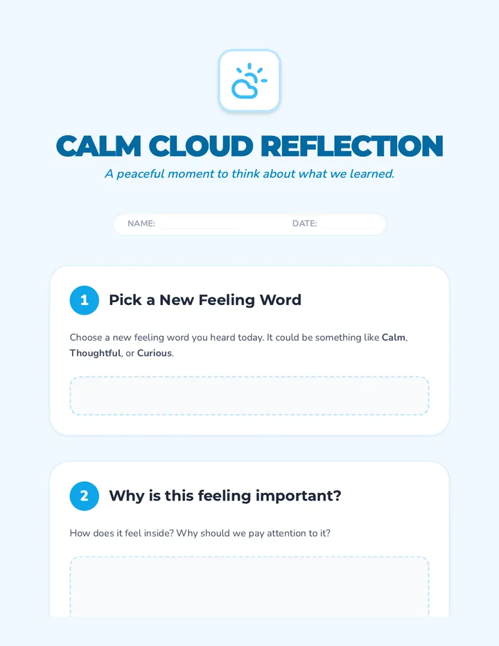 Calm Cloud Reflection