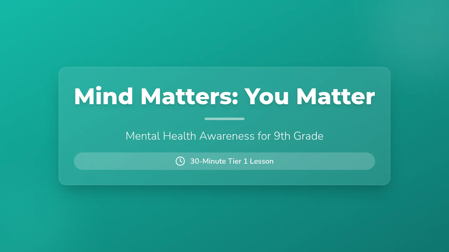 Mind Matters Slides Deck