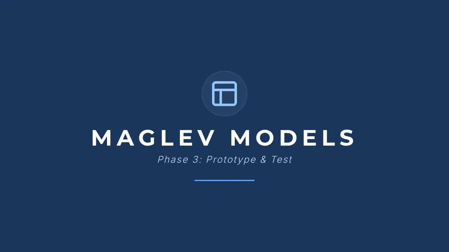 Maglev Models Slides