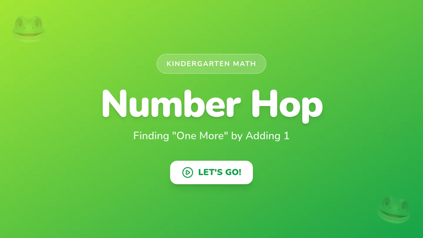 Number Hop Slides