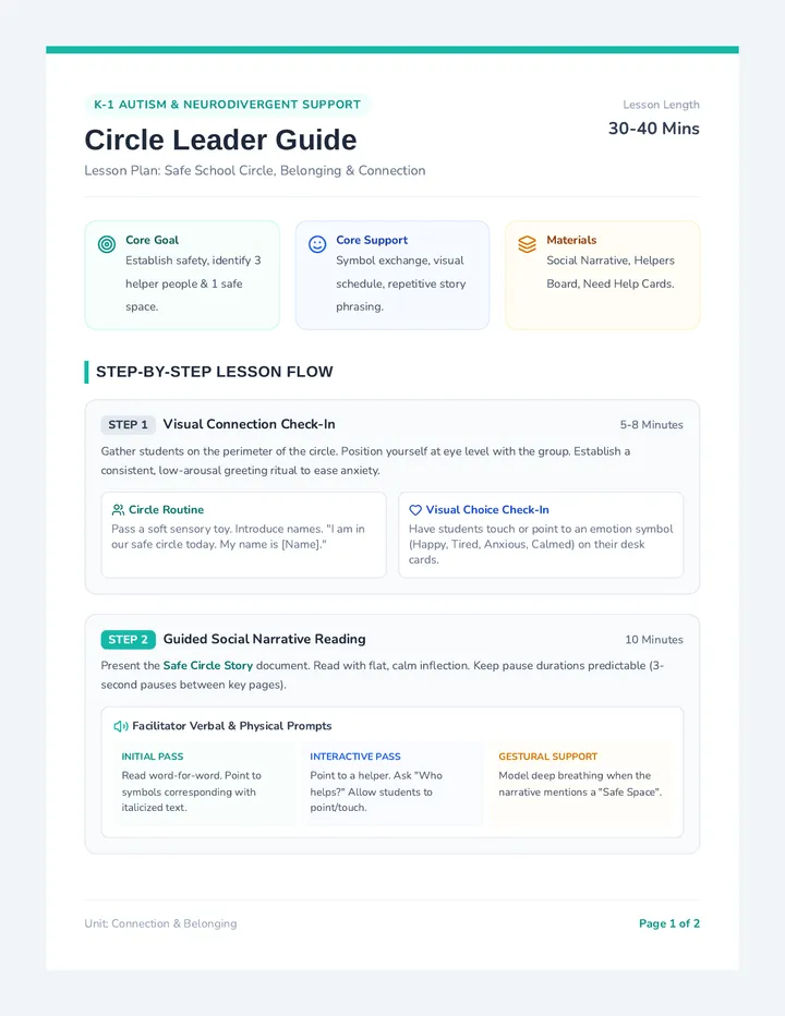 Circle Leader Guide