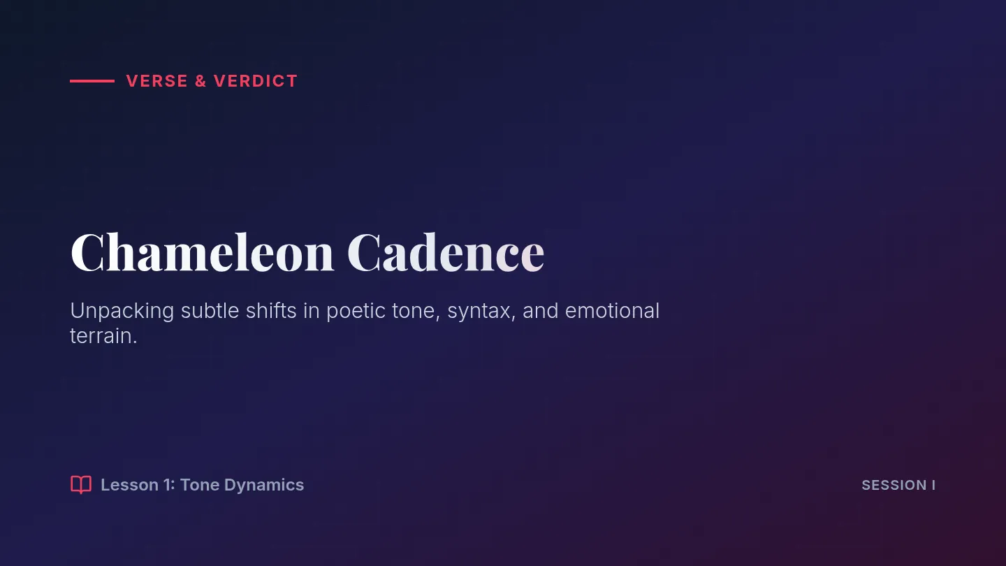 Chameleon Cadence Slides