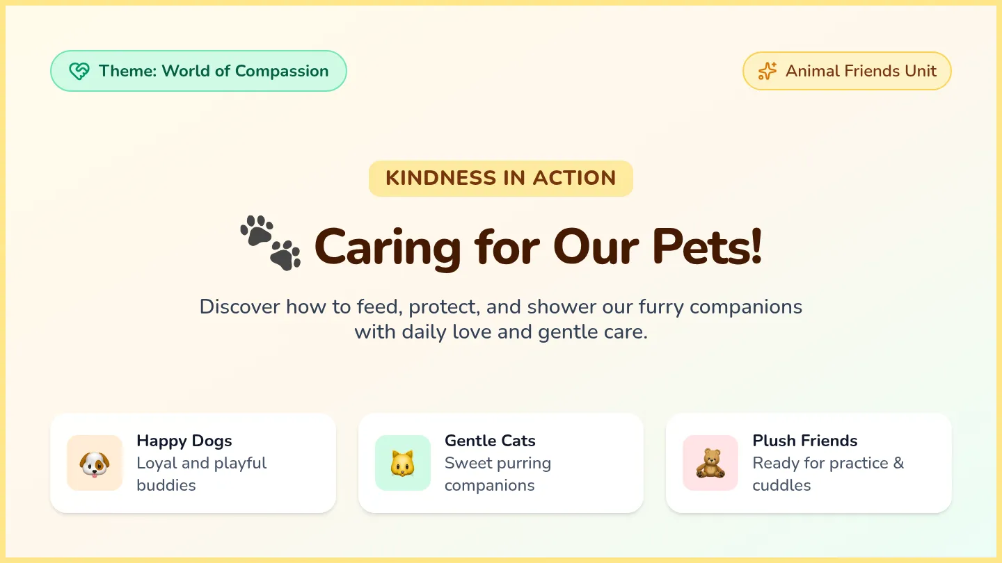 Pet Care Companion Slides