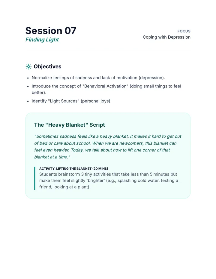 Finding Light Facilitator Guide