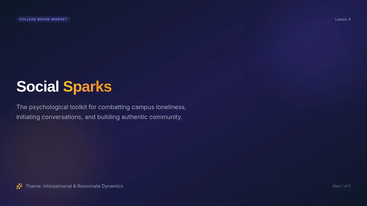 Social Sparks Slides