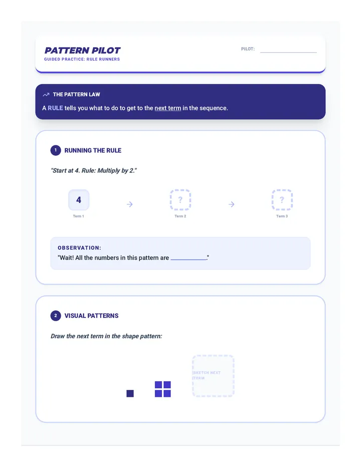 Pattern Pilot Guided Practice