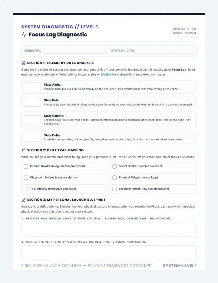 Mind Spotters Activity Sheet