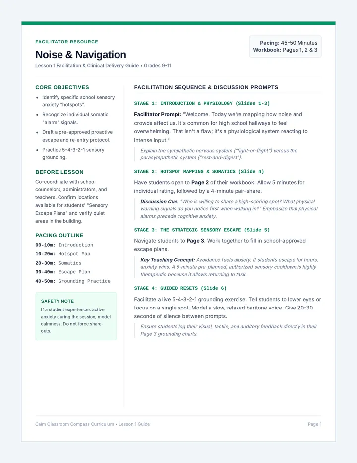 Noise Navigation Teacher Guide